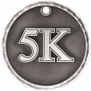 2" 5K 3-D Award Medal #3