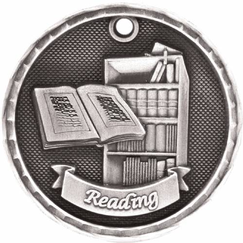 2" Reading 3-D Award Medal #3
