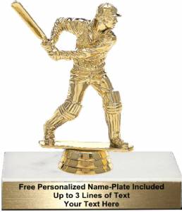 5 1/4" Cricket Batsman Trophy Kit