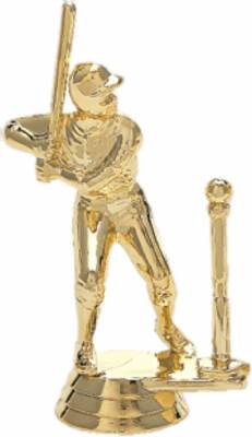 3 3/4" T-Ball Batter Male Gold Trophy Figure