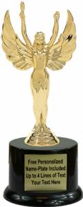 7 1/2" Victory Female Trophy Kit with Pedestal Base