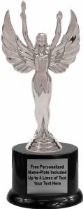 7 1/2" Victory Female Trophy Kit with Pedestal Base