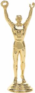 4" Victory Male Gold Trophy Figure