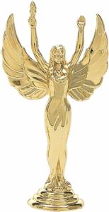 4" Victory Female Gold Trophy Figure