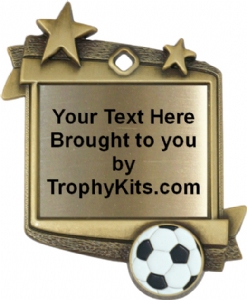 Frame Award Medal - Soccer #2