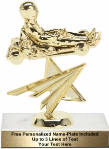 6 1/4" Go-Kart Star Trophy Kit