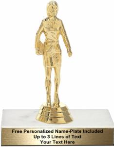 4 3/4" Saleswoman Trophy Kit