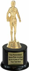 6" Saleswoman Trophy Kit with Pedestal Base