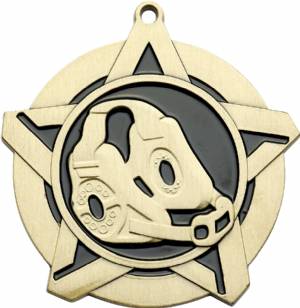 2 1/4" Super Star Series Wrestling Award Medal #2