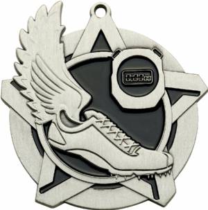 2 1/4" Super Star Series Track Award Medal #3