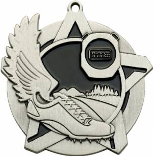 2 1/4" Super Star Series Cross Country Award Medal #3