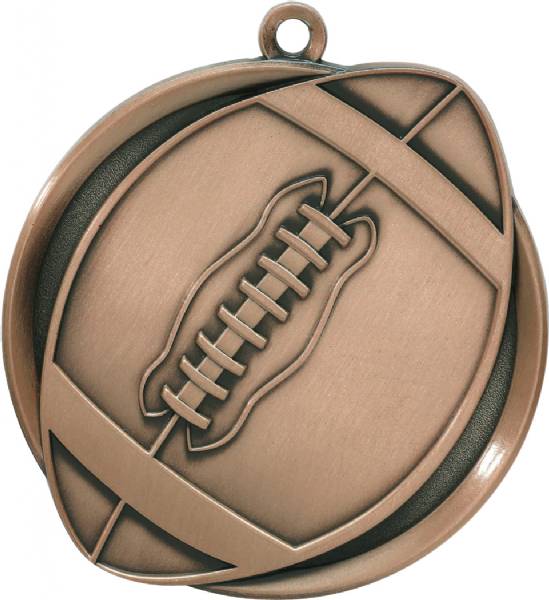 Football Mega Series Medal 2 1/4" #4