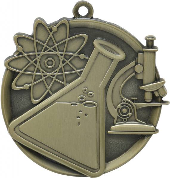 Science Mega Series Medal 2 1/4" #2