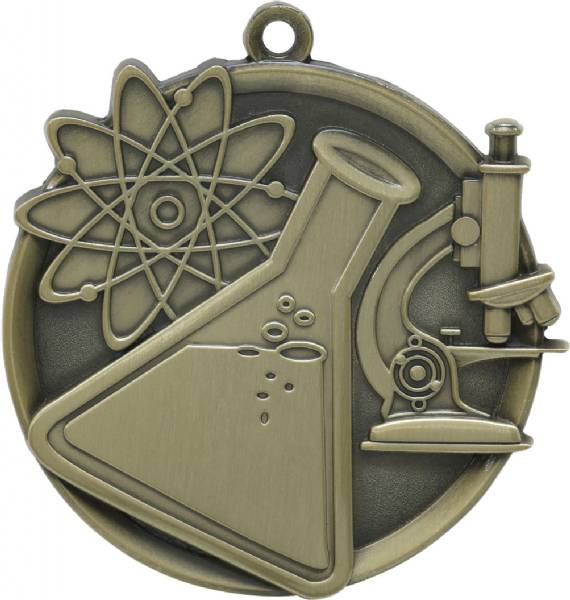 Science Mega Series Medal 2 1/4" #2