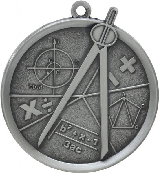 Math Mega Series Medal 2 1/4" #3