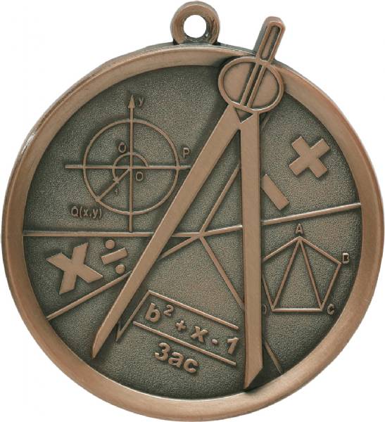 Math Mega Series Medal 2 1/4" #4