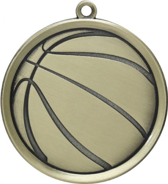 Basketball Mega Series Medal 2 1/4" #2