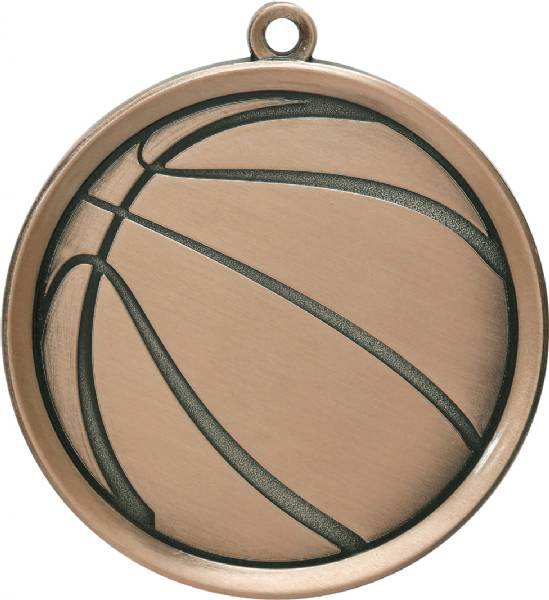 Basketball Mega Series Medal 2 1/4" #4