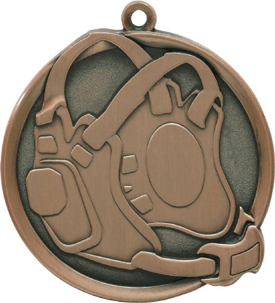 Wrestling Mega Series Medal 2 1/4" #4