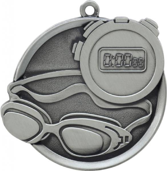 Swimming Mega Series Medal 2 1/4" #3