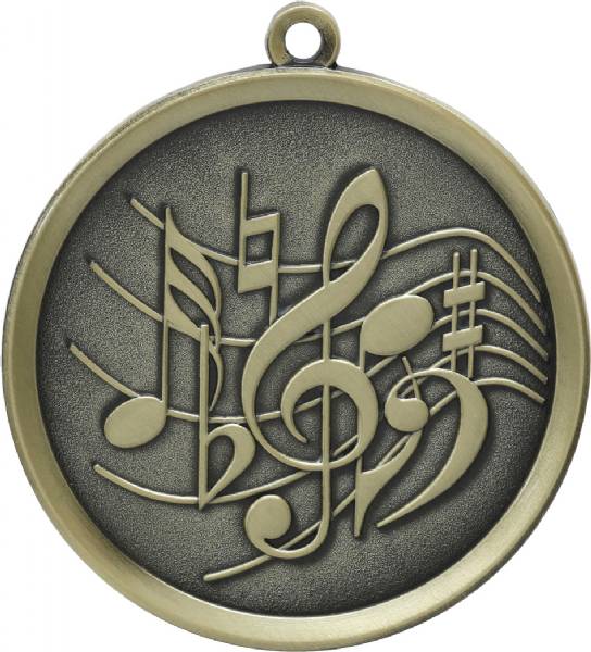 Music Mega Series Medal 2 1/4" #2