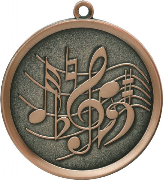 Music Mega Series Medal 2 1/4" #4