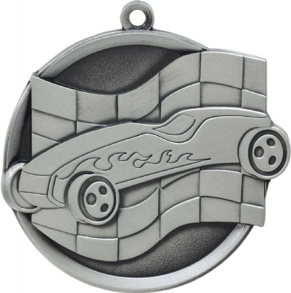 Pinewood Derby Mega Series Medal 2 1/4" #3