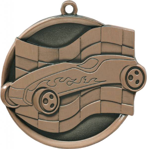 Pinewood Derby Mega Series Medal 2 1/4" #4