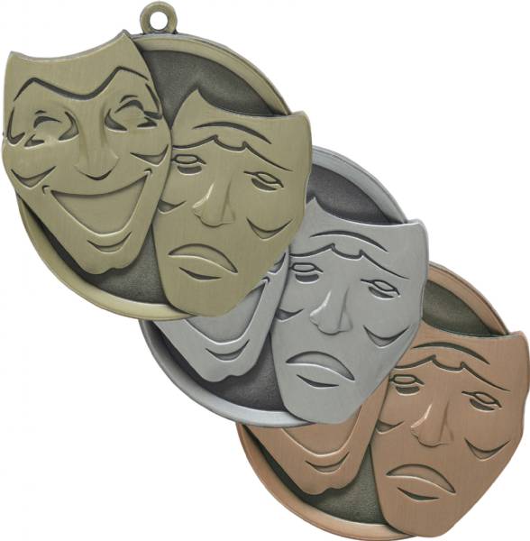 Drama Mega Series Medal 2 1/4"