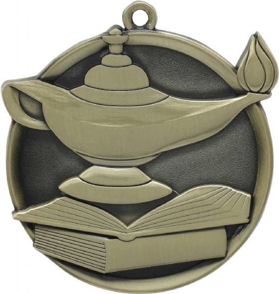Lamp of Knowledge Mega Series Medal 2 1/4" #2