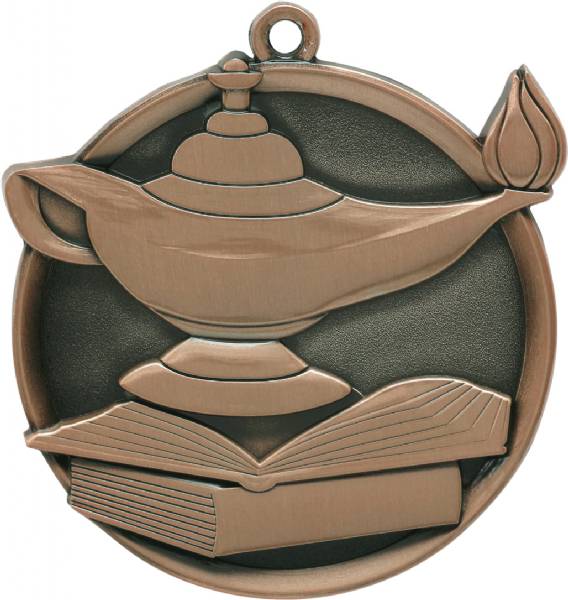 Lamp of Knowledge Mega Series Medal 2 1/4" #4