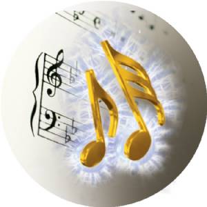 Music 3D Graphic 2" Insert