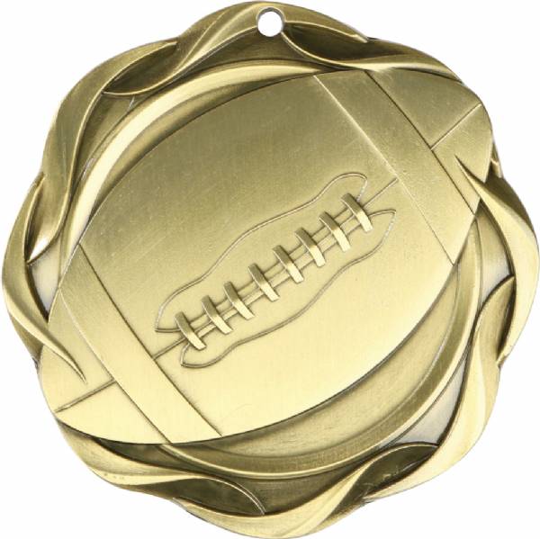 3" Football - Fusion Series Award Medal #2