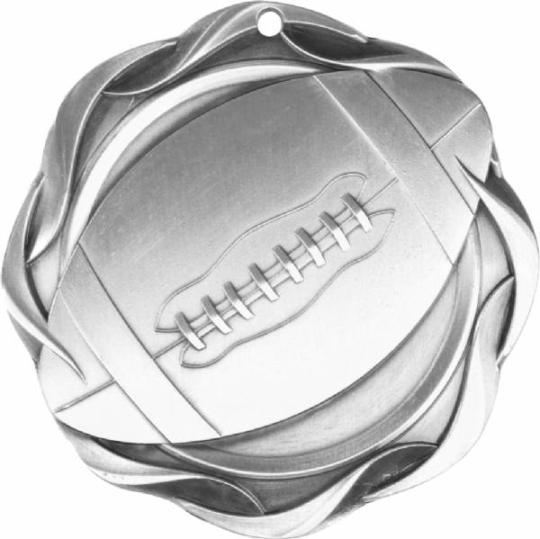 3" Football - Fusion Series Award Medal #3