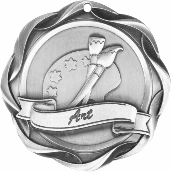 3" Art - Fusion Series Award Medal #3