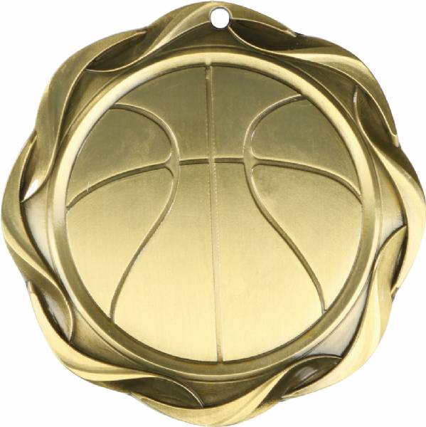 3" Basketball - Fusion Series Award Medal #2