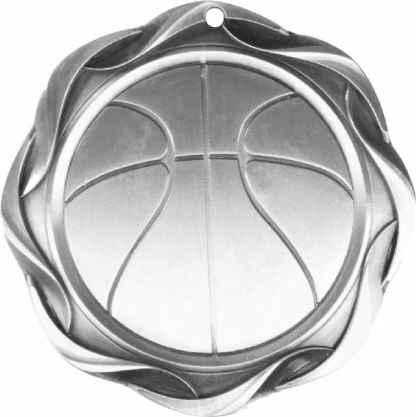 3" Basketball - Fusion Series Award Medal #3
