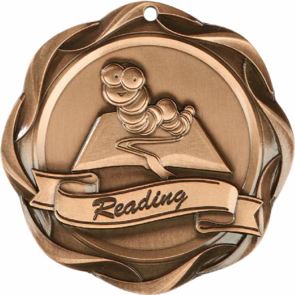 3" Reading - Fusion Series Award Medal #4