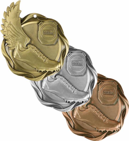 3" Track - Fusion Series Award Medal