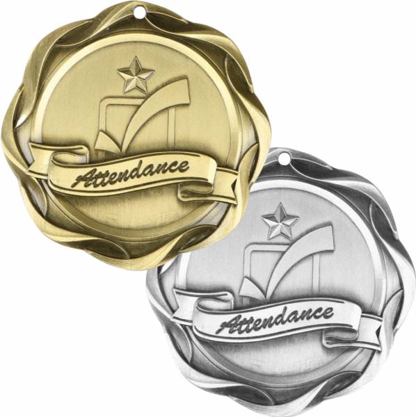 3" Attendance - Fusion Series Award Medal