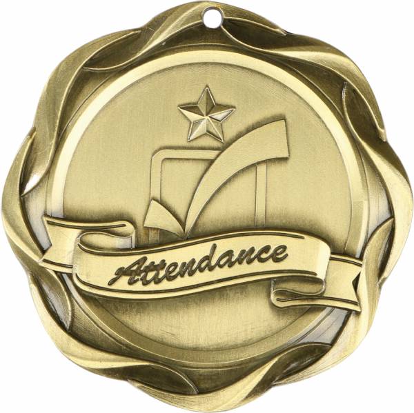 3" Attendance - Fusion Series Award Medal #2