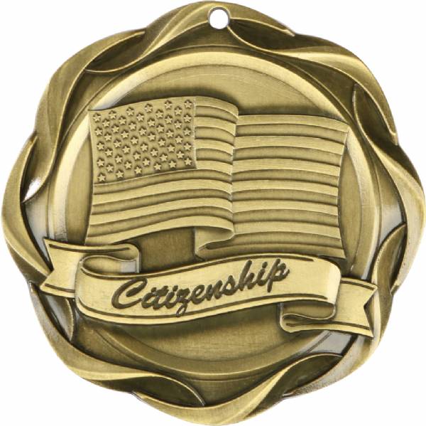 3" Citizenship - Fusion Series Award Medal #2