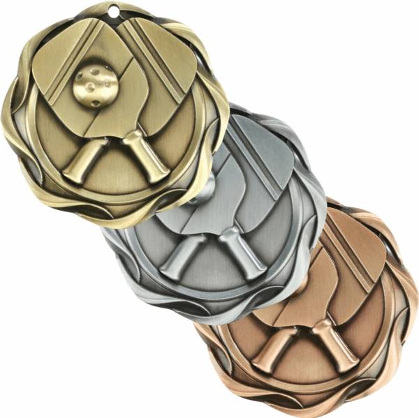 3" Pickleball - Fusion Series Award Medal