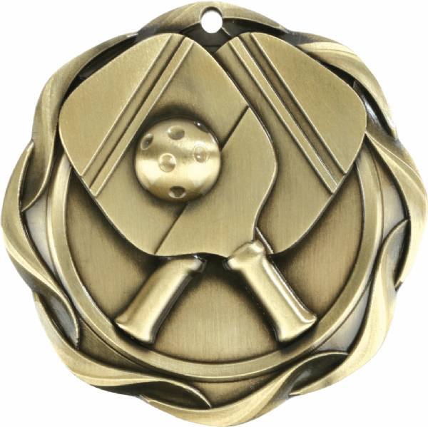 3" Pickle Ball - Fusion Series Award Medal #2
