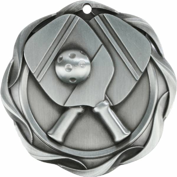 3" Pickle Ball - Fusion Series Award Medal #3