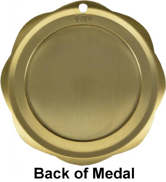 3" Pickle Ball - Fusion Series Award Medal #5