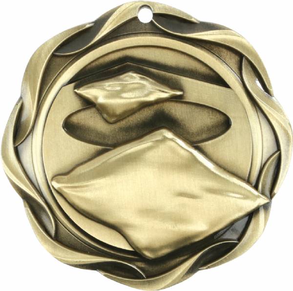 3" Cornhole - Fusion Series Award Medal #2