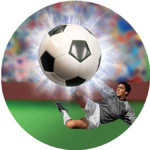 Soccer Male 3D Graphic 2" Insert