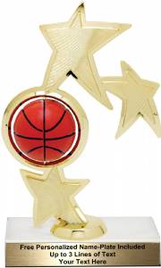 8 3/4" Basketball Spinner Trophy Kit