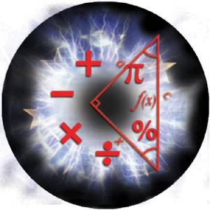 Math 3D Graphic 2" Insert